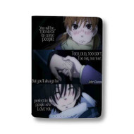Onyourcases Anime Tumblr Quotes Custom Passport Wallet Top Case With Credit Card Holder Awesome Personalized PU Leather Travel Trip Vacation Baggage Cover