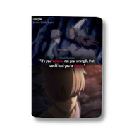 Onyourcases Anime Victory Quote Custom Passport Wallet Top Case With Credit Card Holder Awesome Personalized PU Leather Travel Trip Vacation Baggage Cover