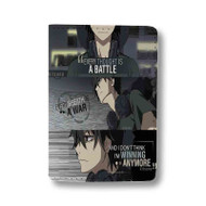 Onyourcases Anime War Quote Custom Passport Wallet Top Case With Credit Card Holder Awesome Personalized PU Leather Travel Trip Vacation Baggage Cover