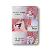 Onyourcases Anime Who Needs A Girlfriend Quotes Custom Passport Wallet Top Case With Credit Card Holder Awesome Personalized PU Leather Travel Trip Vacation Baggage Cover
