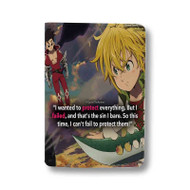 Onyourcases Anime Wrath Quotes Custom Passport Wallet Top Case With Credit Card Holder Awesome Personalized PU Leather Travel Trip Vacation Baggage Cover