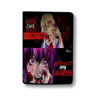 Onyourcases Anime Yandere Quotes Custom Passport Wallet Top Case With Credit Card Holder Awesome Personalized PU Leather Travel Trip Vacation Baggage Cover