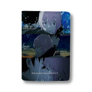Onyourcases Anime Yuno Quotes Custom Passport Wallet Top Case With Credit Card Holder Awesome Personalized PU Leather Travel Trip Vacation Baggage Cover