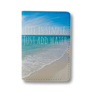 Onyourcases Beautiful Beach Pictures With Quotes Custom Passport Wallet Top Case With Credit Card Holder Awesome Personalized PU Leather Travel Trip Vacation Baggage Cover