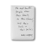 Onyourcases Beautiful Quotes About People Custom Passport Wallet Top Case With Credit Card Holder Awesome Personalized PU Leather Travel Trip Vacation Baggage Cover