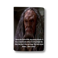 Onyourcases Deep Space Nine Quotes Custom Passport Wallet Top Case With Credit Card Holder Awesome Personalized PU Leather Travel Trip Vacation Baggage Cover