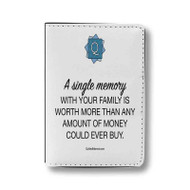Onyourcases Family In Memory Quotes Custom Passport Wallet Top Case With Credit Card Holder Awesome Personalized PU Leather Travel Trip Vacation Baggage Cover