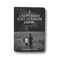 Onyourcases Family Is Heaven Quotes Custom Passport Wallet Top Case With Credit Card Holder Awesome Personalized PU Leather Travel Trip Vacation Baggage Cover