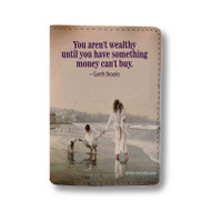 Onyourcases Family Is More Important Than Money Quotes Custom Passport Wallet Top Case With Credit Card Holder Awesome Personalized PU Leather Travel Trip Vacation Baggage Cover