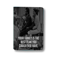 Onyourcases Family Is My Motivation Quotes Custom Passport Wallet Top Case With Credit Card Holder Awesome Personalized PU Leather Travel Trip Vacation Baggage Cover