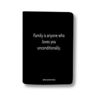 Onyourcases Family Is My Strength Quotes Custom Passport Wallet Top Case With Credit Card Holder Awesome Personalized PU Leather Travel Trip Vacation Baggage Cover