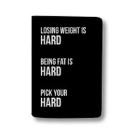 Onyourcases First Time Gym Quotes Custom Passport Wallet Top Case With Credit Card Holder Awesome Personalized PU Leather Travel Trip Vacation Baggage Cover