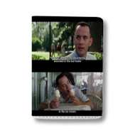 Onyourcases Funny Forrest Gump Quotes Custom Passport Wallet Top Case With Credit Card Holder Awesome Personalized PU Leather Travel Trip Vacation Baggage Cover