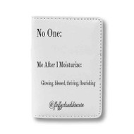 Onyourcases Funny Skincare Quotes Custom Passport Wallet Top Case With Credit Card Holder Awesome Personalized PU Leather Travel Trip Vacation Baggage Cover