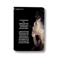 Onyourcases Gay Depression Quotes Custom Passport Wallet Top Case With Credit Card Holder Awesome Personalized PU Leather Travel Trip Vacation Baggage Cover