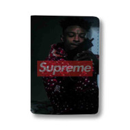 Onyourcases 21 savage wallpaper supreme Custom Passport Wallet Case Best With Credit Card Holder Awesome Personalized PU Leather Travel Trip Vacation Baggage Cover