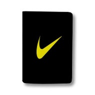 Onyourcases black and yellow nike wallpaper Custom Passport Wallet Case Best With Credit Card Holder Awesome Personalized PU Leather Travel Trip Vacation Baggage Cover