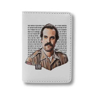 Onyourcases david harbour stranger things quotes Custom Passport Wallet Case Best With Credit Card Holder Awesome Personalized PU Leather Travel Trip Vacation Baggage Cover