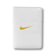 Onyourcases gold nike iphone wallpaper Custom Passport Wallet Case Best With Credit Card Holder Awesome Personalized PU Leather Travel Trip Vacation Baggage Cover