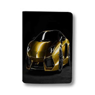 Onyourcases lamborghini gold wallpaper Custom Passport Wallet Case Best With Credit Card Holder Awesome Personalized PU Leather Travel Trip Vacation Baggage Cover