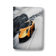 Onyourcases lamborghini murci lago wallpaper Custom Passport Wallet Case Best With Credit Card Holder Awesome Personalized PU Leather Travel Trip Vacation Baggage Cover