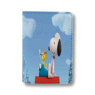 Onyourcases snoopy 4k wallpaper Custom Passport Wallet Case Best With Credit Card Holder Awesome Personalized PU Leather Travel Trip Vacation Baggage Cover