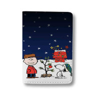 Onyourcases snoopy christmas android wallpaper Custom Passport Wallet Case Best With Credit Card Holder Awesome Personalized PU Leather Travel Trip Vacation Baggage Cover
