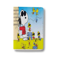 Onyourcases snoopy gangster wallpapers Custom Passport Wallet Case Best With Credit Card Holder Awesome Personalized PU Leather Travel Trip Vacation Baggage Cover