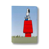 Onyourcases snoopy house red wallpaper Custom Passport Wallet Case Best With Credit Card Holder Awesome Personalized PU Leather Travel Trip Vacation Baggage Cover