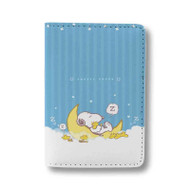 Onyourcases snoopy mobile love wallpaper Custom Passport Wallet Case Best With Credit Card Holder Awesome Personalized PU Leather Travel Trip Vacation Baggage Cover
