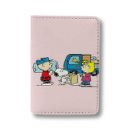 Onyourcases snoopy moving wallpapers Custom Passport Wallet Case Best With Credit Card Holder Awesome Personalized PU Leather Travel Trip Vacation Baggage Cover