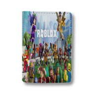Onyourcases wallpaper of roblox on your ipad Custom Passport Wallet Case Best With Credit Card Holder Awesome Personalized PU Leather Travel Trip Vacation Baggage Cover