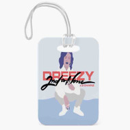 Onyourcases 2nd To None Dreezy Feat 2 Chainz Custom Luggage Tags Personalized Name PU Leather Luggage Tag With Strap Awesome Baggage Hanging Suitcase Bag Tags Name ID Labels Travel Bag Accessories