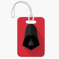 Onyourcases Darth Vader Star Wars Custom Luggage Tags Personalized Name PU Leather Luggage Tag With Strap Awesome Baggage Hanging Suitcase Bag Tags Name ID Labels Travel Bag Accessories