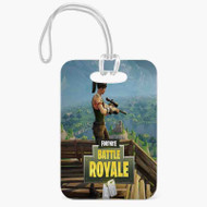 Onyourcases Fortnite Custom Luggage Tags Personalized Name PU Leather Luggage Tag With Strap Awesome Baggage Hanging Suitcase Bag Tags Name ID Labels Travel Bag Accessories