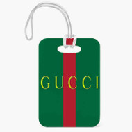 Onyourcases Gucci Custom Luggage Tags Personalized Name PU Leather Luggage Tag With Strap Awesome Baggage Hanging Suitcase Bag Tags Name ID Labels Travel Bag Accessories