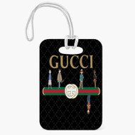 Onyourcases Gucci Stranger Things Custom Luggage Tags Personalized Name PU Leather Luggage Tag With Strap Awesome Baggage Hanging Suitcase Bag Tags Name ID Labels Travel Bag Accessories