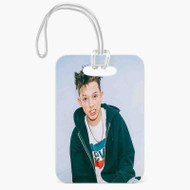 Onyourcases jacob sartorius 2 Custom Luggage Tags Personalized Name PU Leather Luggage Tag With Strap Awesome Baggage Hanging Suitcase Bag Tags Name ID Labels Travel Bag Accessories