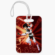 Onyourcases Keith Voltron Legendary Defender Custom Luggage Tags Personalized Name PU Leather Luggage Tag With Strap Awesome Baggage Hanging Suitcase Bag Tags Name ID Labels Travel Bag Accessories