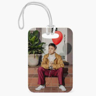 Onyourcases Rich Brian Custom Luggage Tags Personalized Name PU Leather Luggage Tag With Strap Awesome Baggage Hanging Suitcase Bag Tags Name ID Labels Travel Bag Accessories