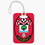 Onyourcases Southampton FC Custom Luggage Tags Personalized Name PU Leather Luggage Tag With Strap Awesome Baggage Hanging Suitcase Bag Tags Name ID Labels Travel Bag Accessories