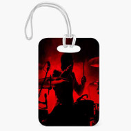 Onyourcases Twenty One Pilots Josh Dun Custom Luggage Tags Personalized Name PU Leather Luggage Tag With Strap Awesome Baggage Hanging Suitcase Bag Tags Name ID Labels Travel Bag Accessories
