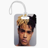 Onyourcases XXXTentacion Arts Custom Luggage Tags Personalized Name PU Leather Luggage Tag With Strap Awesome Baggage Hanging Suitcase Bag Tags Name ID Labels Travel Bag Accessories