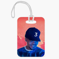 Onyourcases Chance the Rapper 3 Custom Luggage Tags Personalized Name PU Top Leather Luggage Tag With Strap Awesome Baggage Hanging Suitcase Bag Tags Name ID Labels Travel Bag Accessories