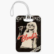Onyourcases Debbie Harry Blondie Custom Luggage Tags Personalized Name PU Top Leather Luggage Tag With Strap Awesome Baggage Hanging Suitcase Bag Tags Name ID Labels Travel Bag Accessories