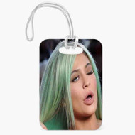 Onyourcases Kylie Jenner Custom Luggage Tags Personalized Name PU Top Leather Luggage Tag With Strap Awesome Baggage Hanging Suitcase Bag Tags Name ID Labels Travel Bag Accessories