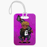 Onyourcases Lil Uzi Vert Custom Luggage Tags Personalized Name PU Top Leather Luggage Tag With Strap Awesome Baggage Hanging Suitcase Bag Tags Name ID Labels Travel Bag Accessories