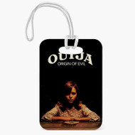 Onyourcases Ouija Origin of Evil Custom Luggage Tags Personalized Name PU Top Leather Luggage Tag With Strap Awesome Baggage Hanging Suitcase Bag Tags Name ID Labels Travel Bag Accessories