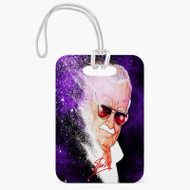 Onyourcases Stan Lee Custom Luggage Tags Personalized Name PU Top Leather Luggage Tag With Strap Awesome Baggage Hanging Suitcase Bag Tags Name ID Labels Travel Bag Accessories