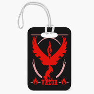 Onyourcases Team Valor Pokemon Go Custom Luggage Tags Personalized Name PU Top Leather Luggage Tag With Strap Awesome Baggage Hanging Suitcase Bag Tags Name ID Labels Travel Bag Accessories